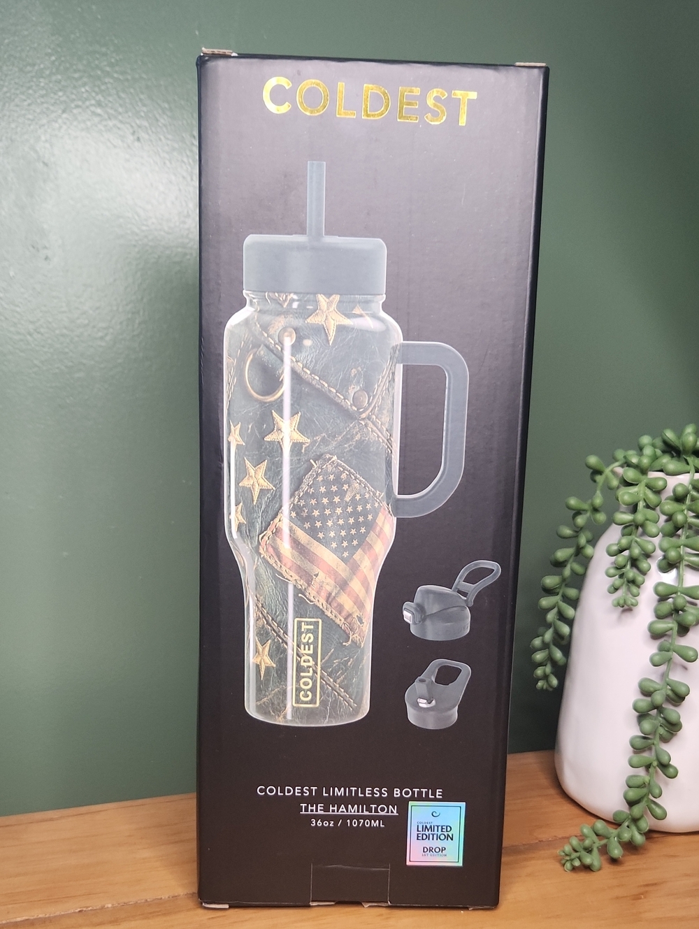 Coldest Limitless Bottle Limited Edition The Hamilton 36 Oz.
